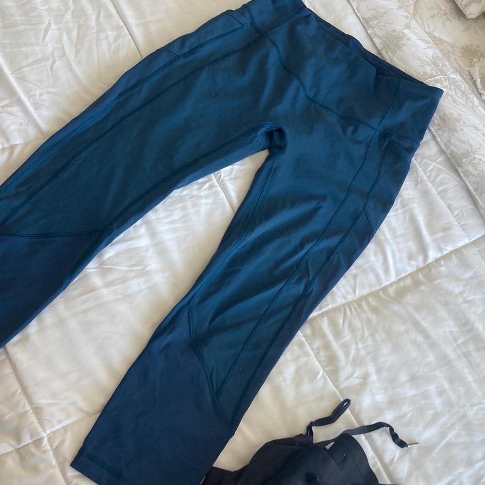 lululemon athletica Blue Leggings